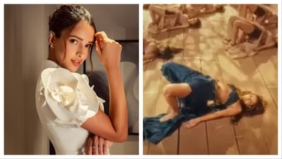 Triptii Dimri's song premiered on September 23. Triptii Dimri's song premiered on September 23.