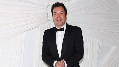 Jimmy Fallon attends the Clooney Foundation for Justice's The Albies at New York Public Library on September 26, 2024 in New York City. Dia Dipasupil/Getty Images/AFP (Photo by Dia Dipasupil / GETTY IMAGES NORTH AMERICA / Getty Images via AFP) (Getty Images via AFP) Jimmy Fallon attends the Clooney Foundation for Justice's The Albies at New York Public Library on September 26, 2024 in New York City. Dia Dipasupil/Getty Images/AFP (Photo by Dia Dipasupil / GETTY IMAGES NORTH AMERICA / Getty Images via AFP) (Getty Images via AFP)