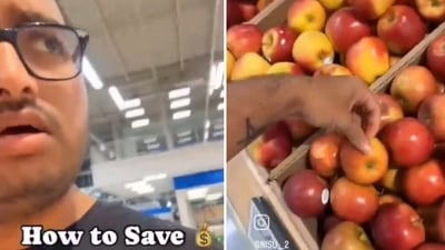 Indian man in Canada shares video teaching people how to scam grocery stores, triggers outrage (nisu_2/Instagram) Indian man in Canada shares video teaching people how to scam grocery stores, triggers outrage (nisu_2/Instagram)