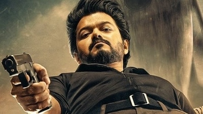 The GOAT OTT release: Vijay in a still from Venkat Prabhu's film. The GOAT OTT release: Vijay in a still from Venkat Prabhu's film.