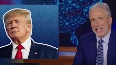Jon Stewart pointed out that proponents of Donald Trump assert that Vice President Kamala Harris has not provided details about her proposed policies. (X) Jon Stewart pointed out that proponents of Donald Trump assert that Vice President Kamala Harris has not provided details about her proposed policies. (X)