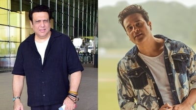 Actor Govinda (L), Krushna Abhishek (R) Actor Govinda (L), Krushna Abhishek (R)