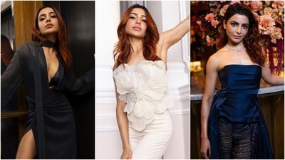 Samantha Ruth Prabhu's outfits for Citadel promotions. Samantha Ruth Prabhu's outfits for Citadel promotions.