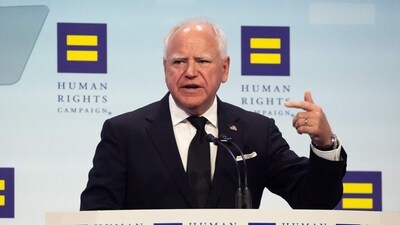 Donald Trump's running mate J.D. Vance and Kamala Harris's vice-presidential pick Tim Walz -- set to debate each other on October 1 (AFP) Donald Trump's running mate J.D. Vance and Kamala Harris's vice-presidential pick Tim Walz -- set to debate each other on October 1 (AFP)