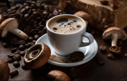 Mushroom coffee combines ground medicinal mushrooms with coffee. (Freepik) Mushroom coffee combines ground medicinal mushrooms with coffee. (Freepik)