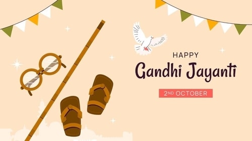 Gandhi Jayanti marks the birth anniversary of Mahatma Gandhi. (Freepik) Gandhi Jayanti marks the birth anniversary of Mahatma Gandhi. (Freepik)