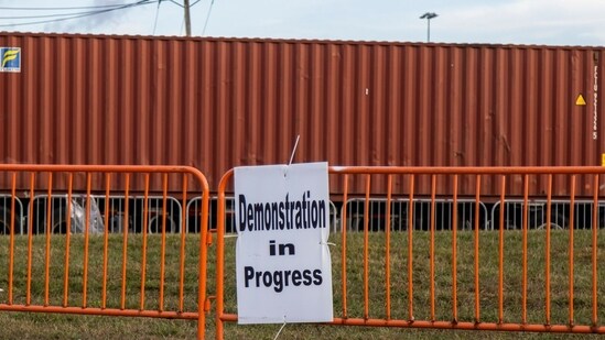 Dockworkers announced strike even as key industry and government officials urged them and their employers to avoid a strike at East and Gulf coast ports this week, though many facilities are already bracing for a shutdown. (Bloomberg)