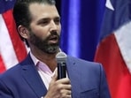Donald Trump Jr. fiercely denounced the media, holding it responsible for the divisive political atmosphere that he feels resulted in his father's two murder attempts earlier this year. Donald Trump Jr. fiercely denounced the media, holding it responsible for the divisive political atmosphere that he feels resulted in his father's two murder attempts earlier this year.