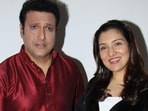 Govinda and his daughter Tina Ahuja during a photo shoot in Mumbai on Nov 23, 2015. 