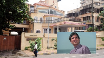 The Aashirwad bungalow in Mumbai was home to Rajesh Khanna for four decades The Aashirwad bungalow in Mumbai was home to Rajesh Khanna for four decades