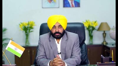 CM Bhagwant Mann-led AAP government recently engaged a former journalist as director, communications, for the chief minister’s social media accounts. (ANI file)