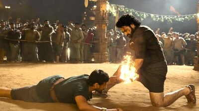 Devara Part 1 box office collection day 6: The film was released on Friday in five languages. Devara Part 1 box office collection day 6: The film was released on Friday in five languages.