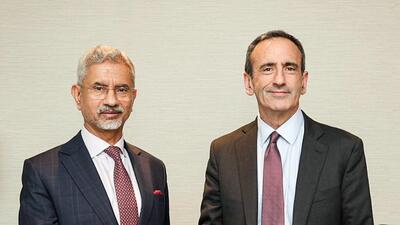 External affairs minister S Jaishankar meets the United States Vice President's National Security Advisor Philip Gordon, in Washington D.C. on Wednesday. (Dr. S. Jaishankar-X) External affairs minister S Jaishankar meets the United States Vice President's National Security Advisor Philip Gordon, in Washington D.C. on Wednesday. (Dr. S. Jaishankar-X)
