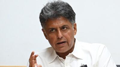Manish Tewari said his endeavour will be to find a resolution and work towards fulfilling the promises his party had made in its poll manifesto. (HT File)