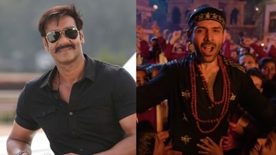 Ajay Devgn-starrer Singham Again will clash with Kartik Aaryan's Bhool Bhulaiyaa 3 this Diwali Ajay Devgn-starrer Singham Again will clash with Kartik Aaryan's Bhool Bhulaiyaa 3 this Diwali