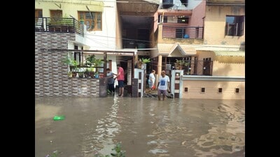 Though now withdrawn, monsoon posed significant challenges for Mohali residents for the past three months, with overflowing drains, inundated roads and rainwater entering homes in low-lying areas each time it rained. (HT Photo) Though now withdrawn, monsoon posed significant challenges for Mohali residents for the past three months, with overflowing drains, inundated roads and rainwater entering homes in low-lying areas each time it rained. (HT Photo)