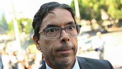 California physician Mark Chavez exits federal court in Los Angeles on October 2, 2024. Chavez pleaded guilty to conspiring to distribute the drug ketamine to the late actor Matthew Perry, who died of a ketamine overdose in October 2023. (Photo by Patrick T. Fallon / AFP) (AFP) California physician Mark Chavez exits federal court in Los Angeles on October 2, 2024. Chavez pleaded guilty to conspiring to distribute the drug ketamine to the late actor Matthew Perry, who died of a ketamine overdose in October 2023. (Photo by Patrick T. Fallon / AFP) (AFP)