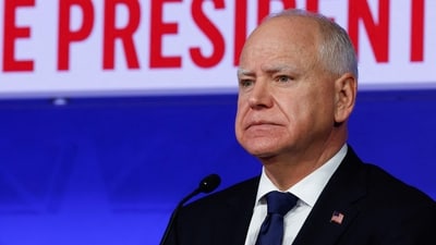 Tim Walz reveals his teenage son witnessed shooting at community centre (Photo by CHIP SOMODEVILLA / GETTY IMAGES NORTH AMERICA / Getty Images via AFP) (Getty Images via AFP) Tim Walz reveals his teenage son witnessed shooting at community centre (Photo by CHIP SOMODEVILLA / GETTY IMAGES NORTH AMERICA / Getty Images via AFP) (Getty Images via AFP)