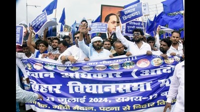 While discussing Dalit voting behaviour in the state, keep in mind that Dalits are not a homogeneous category (Photo by Santosh Kumar/ Hindustan Times)