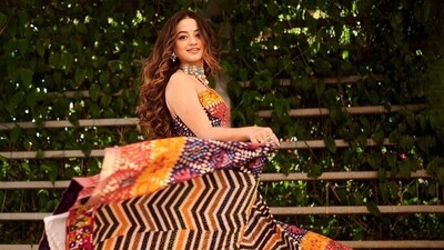 Helly Shah on Navratri celebrations Helly Shah on Navratri celebrations