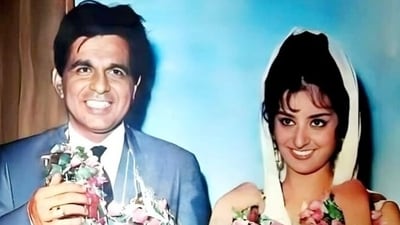 Saira Banu recently shared pictures from her engagement with Dilip Kumar. Saira Banu recently shared pictures from her engagement with Dilip Kumar.