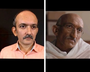 Chirag Vohra as Mahatma Gandhi