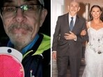 The image shows the dad who walked 50 km to reach his daughter's wedding. 