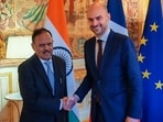NSA Ajit Doval meets French Foreign Minister Jean Noel Barrot on Tuesday evening.