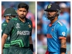 Babar Azam and Virat Kohli Babar Azam and Virat Kohli