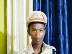 On September 20, Mithlesh Manjhi showed up to the police station in Bihar's Jamui dressed as an IPS officer with a gun On September 20, Mithlesh Manjhi showed up to the police station in Bihar's Jamui dressed as an IPS officer with a gun
