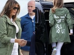 Melania Trump sets the record straight on the meaning behind her controversial 2018 jacket Melania Trump sets the record straight on the meaning behind her controversial 2018 jacket