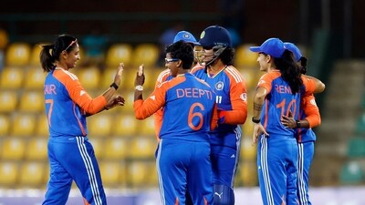 India being their campaign in the Women's T20 World Cup against New Zealand on October 4 (BCCIWomen - X)