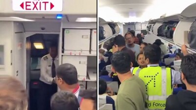 An Indigo pilot refused to take off from Pune citing the end of duty hours (X/@AG_Knocks) An Indigo pilot refused to take off from Pune citing the end of duty hours (X/@AG_Knocks)