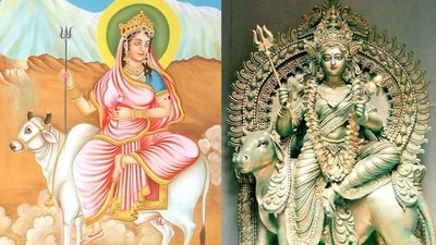 Day 1 of Navratri this year, dated October 3, is dedicated to Maa Shailputri (Photos: X) Day 1 of Navratri this year, dated October 3, is dedicated to Maa Shailputri (Photos: X)