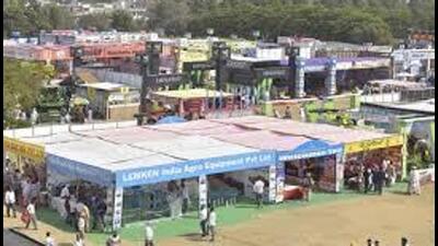 Over 100 stalls showcased various post-harvest technologies. (HT File)