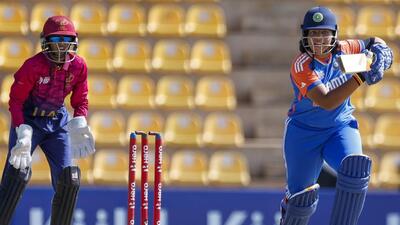 Richa Ghosh’s big-hitting skills will hold India in good stead at the T20 World Cup. (PTI) Richa Ghosh’s big-hitting skills will hold India in good stead at the T20 World Cup. (PTI)