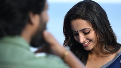 Nani posted a glimpse of him and Srinidhi Shetty on the sets of HIT 3. Nani posted a glimpse of him and Srinidhi Shetty on the sets of HIT 3.
