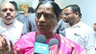 Telangana minister Konda Surekha. (Photo from X) Telangana minister Konda Surekha. (Photo from X)