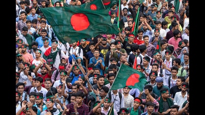 There is a political and institutional consensus in India that views the regime change in Dhaka as a deeply negative outcome (AP Photo/Rajib Dhar) (AP) There is a political and institutional consensus in India that views the regime change in Dhaka as a deeply negative outcome (AP Photo/Rajib Dhar) (AP)