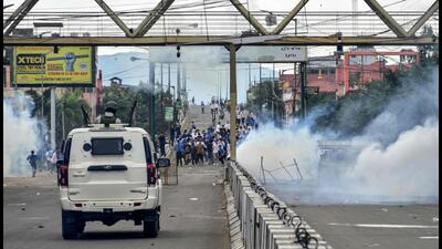 Violence between the majority Meitei community and tribal Kukis has rocked Manipur since May last year. (AFP/File) Violence between the majority Meitei community and tribal Kukis has rocked Manipur since May last year. (AFP/File)