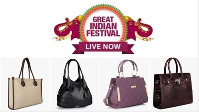 Amazon Festival Sale 2024: There are different kinds of handbags up for grabs. Amazon Festival Sale 2024: There are different kinds of handbags up for grabs.