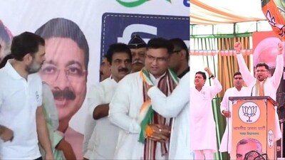 Ashok Tanwar joined the Congress party in presence of Rahul Gandhi.