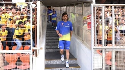MS Dhoni had relinquished CSK captaincy to Ruturaj Gaikwad before the start of the 2024 season of the IPL (BCCI) MS Dhoni had relinquished CSK captaincy to Ruturaj Gaikwad before the start of the 2024 season of the IPL (BCCI)
