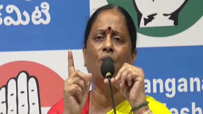 Konda Surekha alleged that KT Rama Rao had caused the divorce of actors Samantha Ruth Prabhu and Naga Chaitanya. (ANI) Konda Surekha alleged that KT Rama Rao had caused the divorce of actors Samantha Ruth Prabhu and Naga Chaitanya. (ANI)
