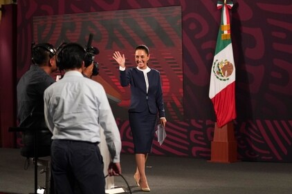 Mexico’s first female president, Claudia Sheinbaum. (AP) Mexico’s first female president, Claudia Sheinbaum. (AP)