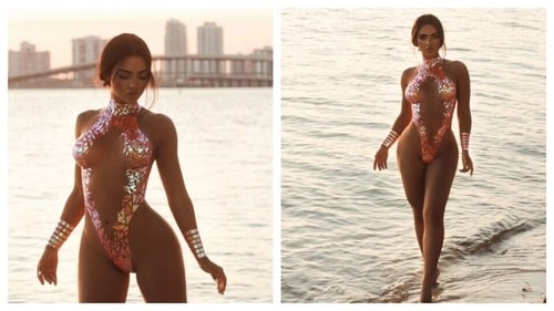 Tapes are carefully placed around the body to achieve the desired bikini look. (Pexels) Tapes are carefully placed around the body to achieve the desired bikini look. (Pexels)