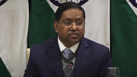 External affairs ministry spokesperson Randhir Jaiswal (File Photo)