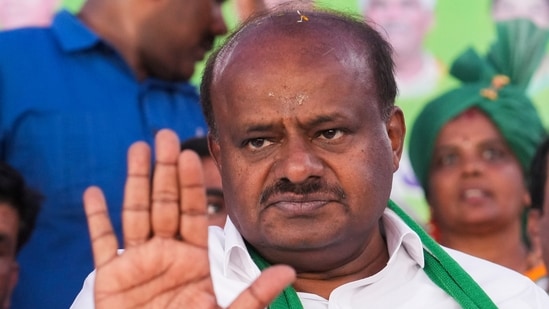 JD(S) leader H D Kumaraswamy. (PTI)