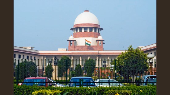 The judgment, delivered by a bench led by Chief Justice of India Dhananjaya Y Chandrachud, held that after April 1, 2021, the substituted provisions of the Income Tax Act would apply retrospectively, even for past assessment years. (HT PHOTO)
