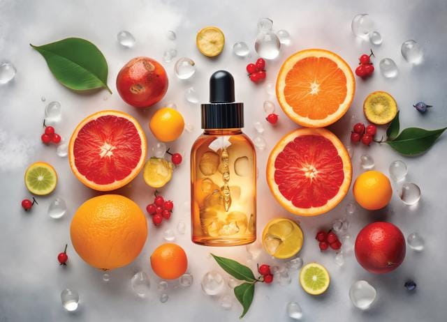 Vitamin C serum sounds like it belongs in the juice aisle. (ADOBE STOCK) Vitamin C serum sounds like it belongs in the juice aisle. (ADOBE STOCK)